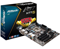 ASRock H77M (H77 2xPCI-E DDR3) - 78467 - zdjęcie 1